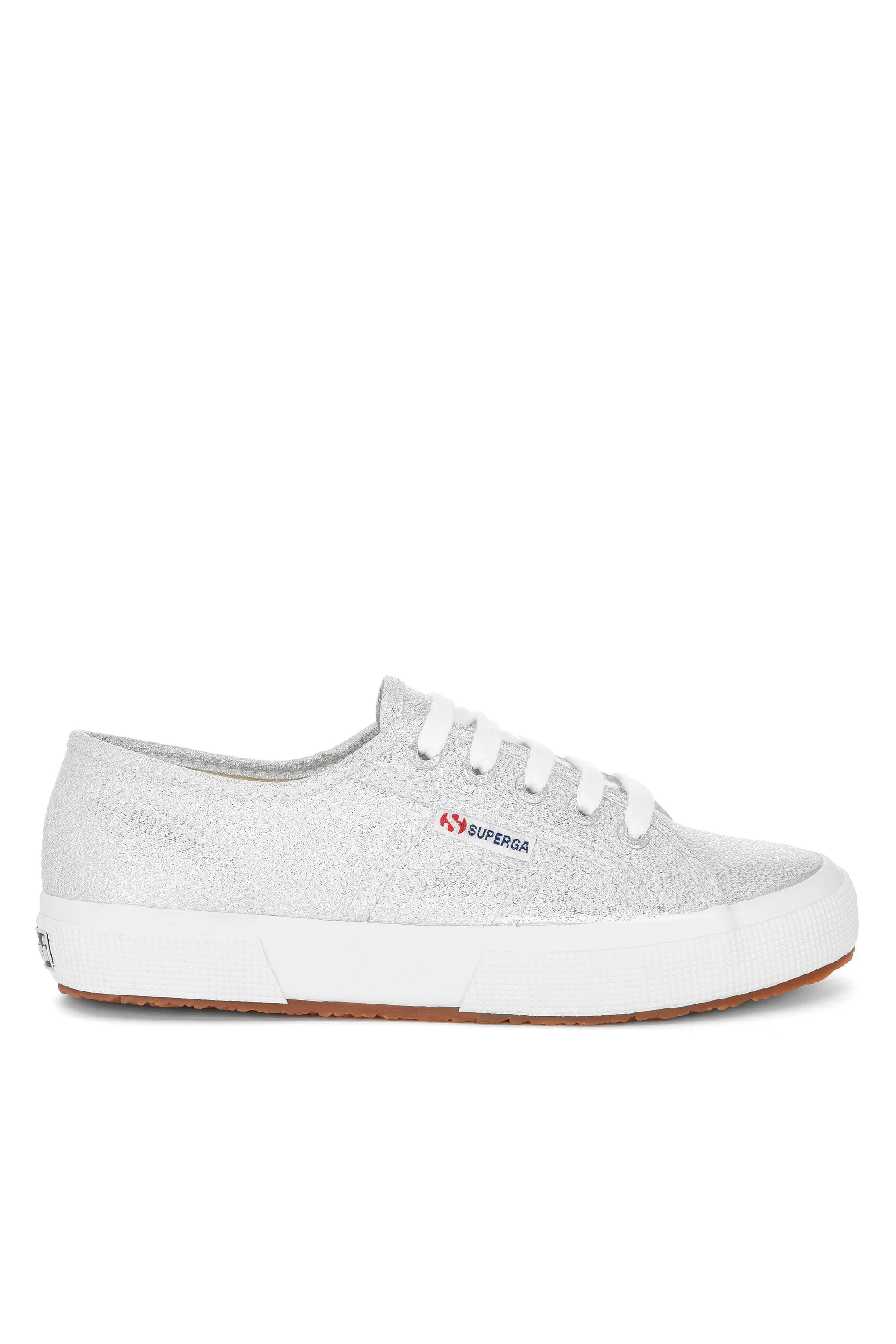 2750 Lamew Metallic Trainers - Grey Silver