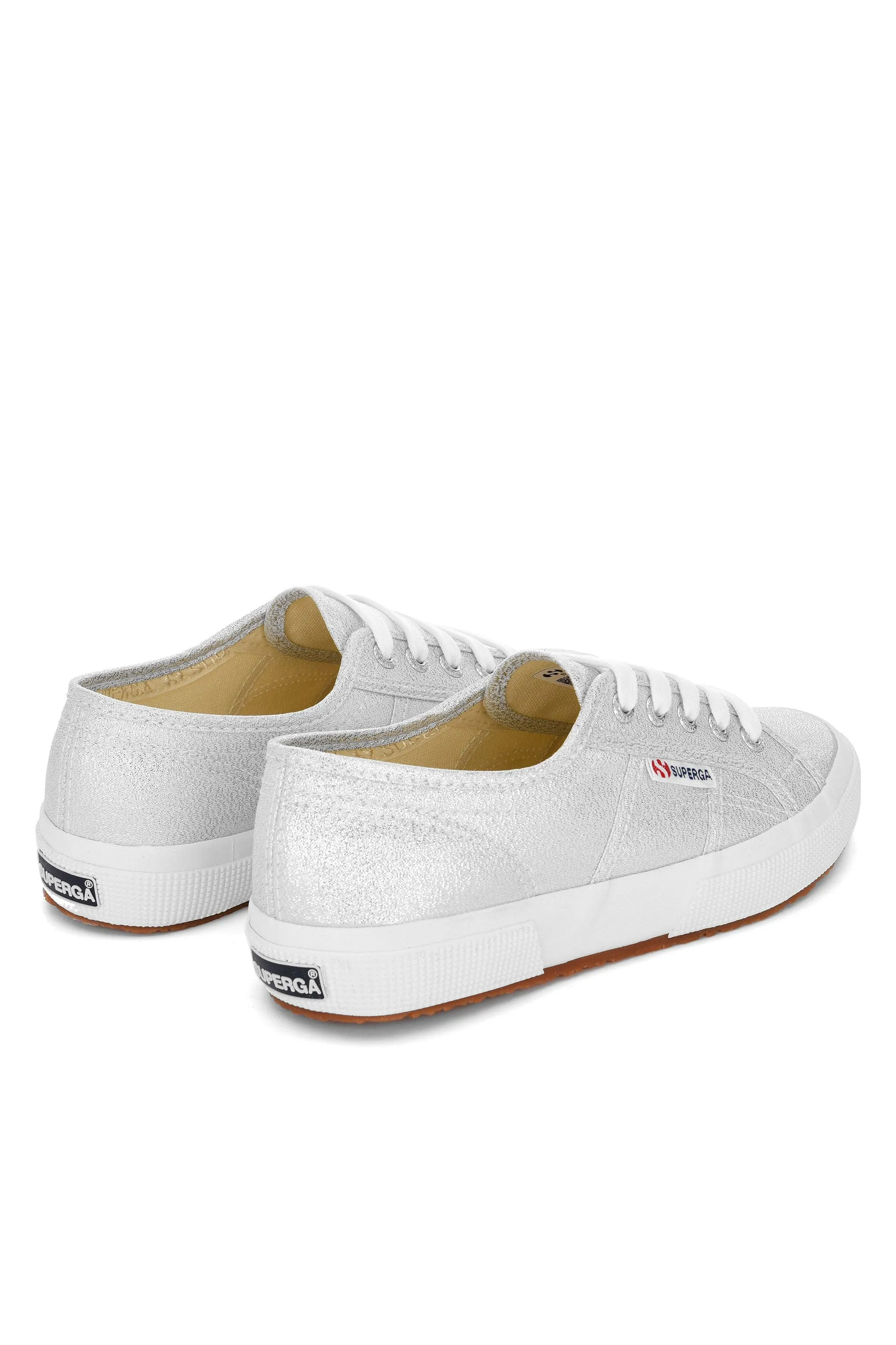 2750 Lamew Metallic Trainers - Grey Silver