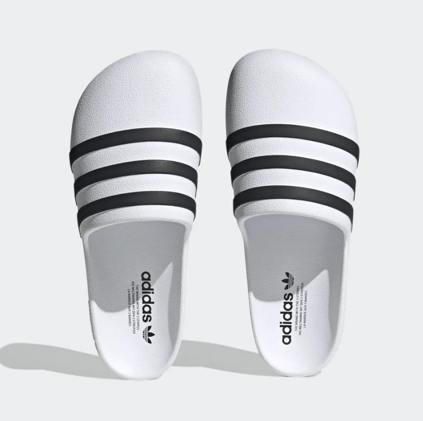 adidas adiFOM adilette HQ7219 White Black Unisex (LF)