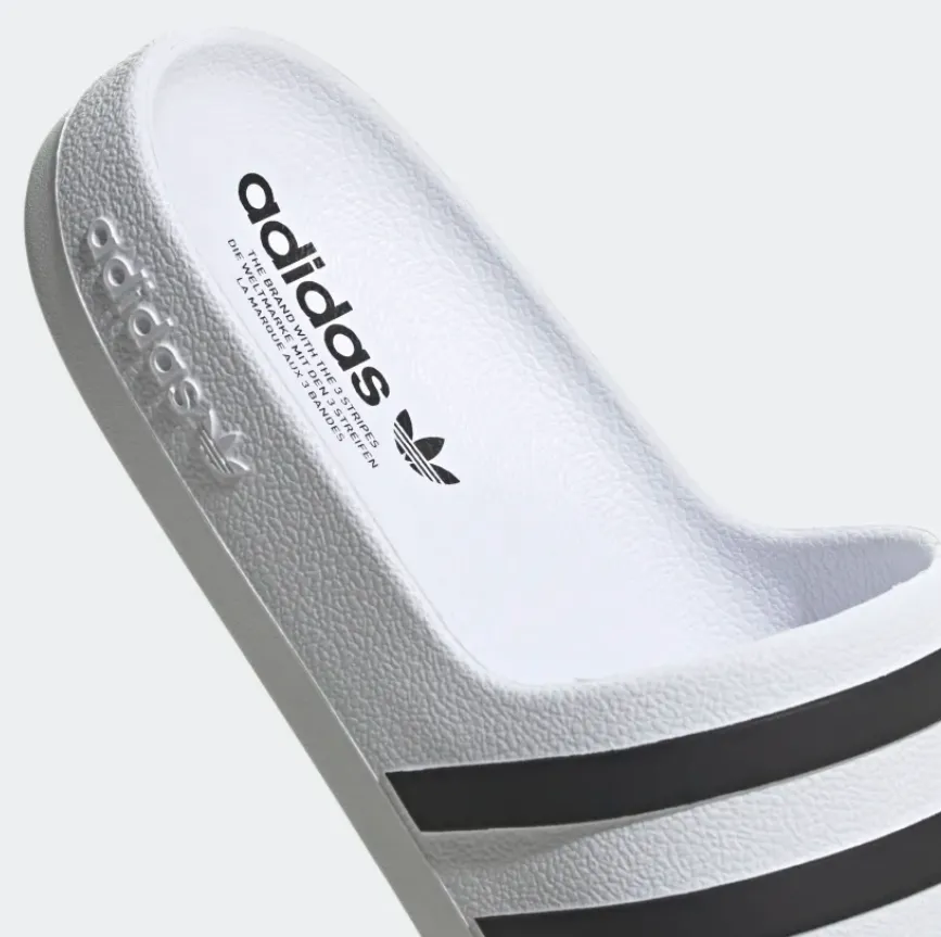 adidas adiFOM adilette HQ7219 White Black Unisex (LF)