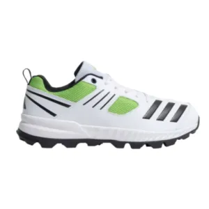Adidas Men's Crihase 23 Cricket Shoe (White/Black/Lime)