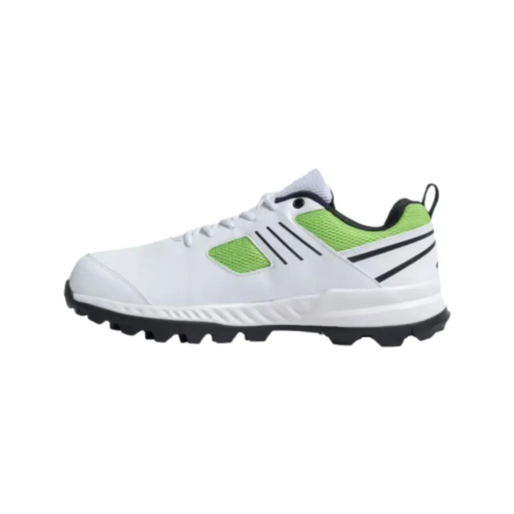 Adidas Men's Crihase 23 Cricket Shoe (White/Black/Lime)