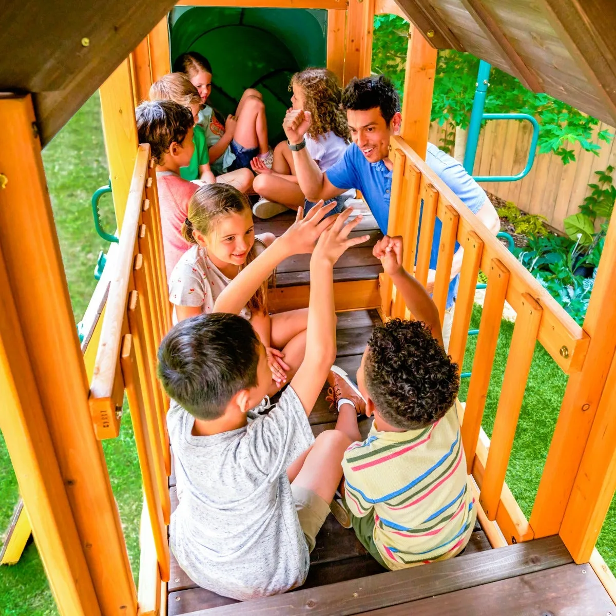 Adventure Bend Swing Set - Installation Available (Assembly)