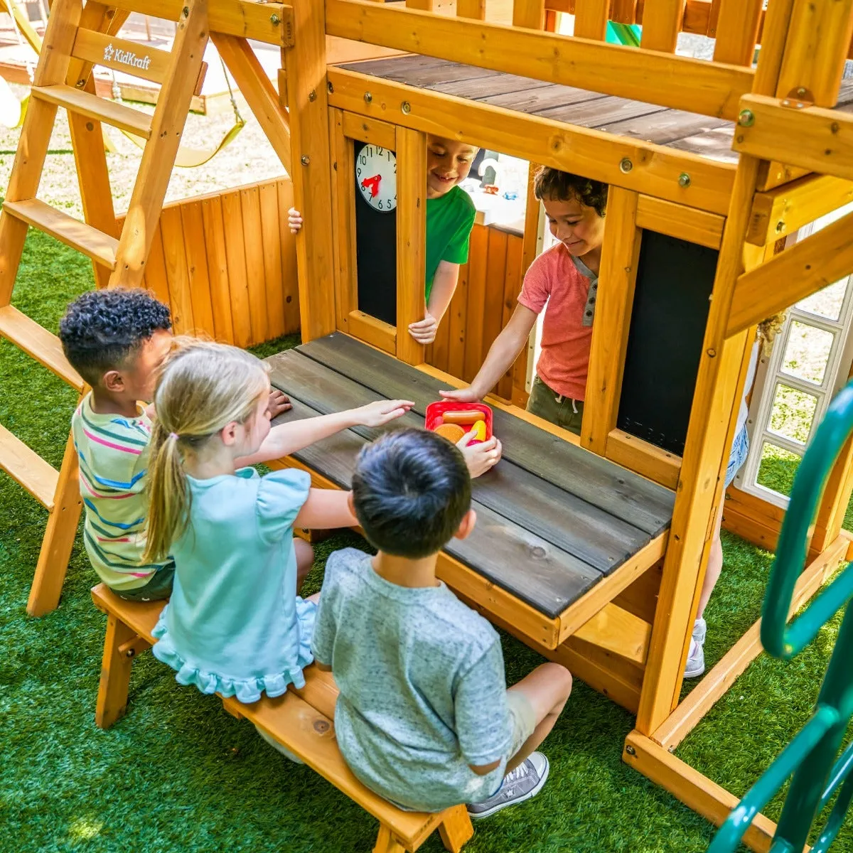 Adventure Bend Swing Set - Installation Available (Assembly)