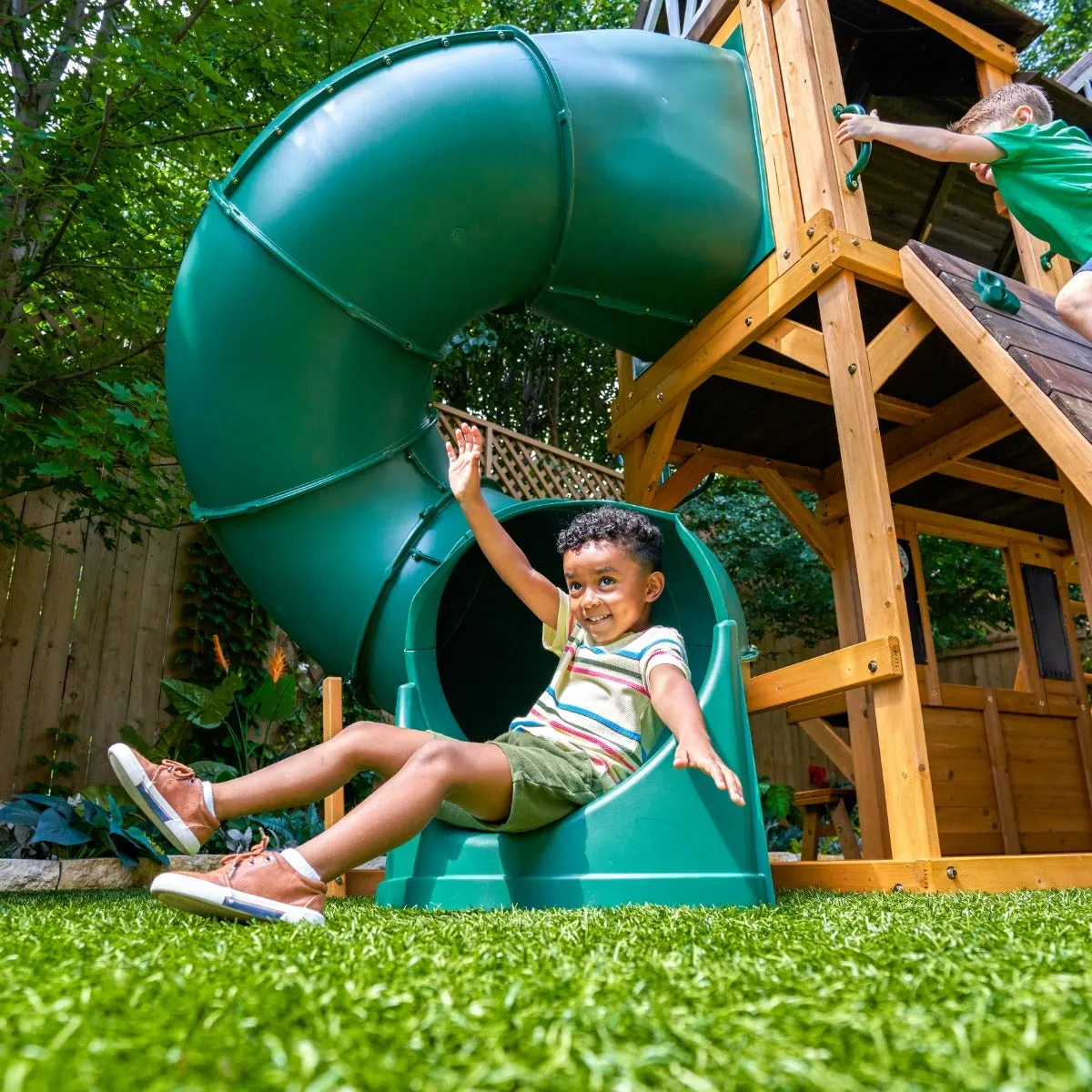 Adventure Bend Swing Set - Installation Available