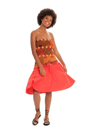 African Convertible Skirt to Dress - ATLANTIC BEAUTY MERMAID