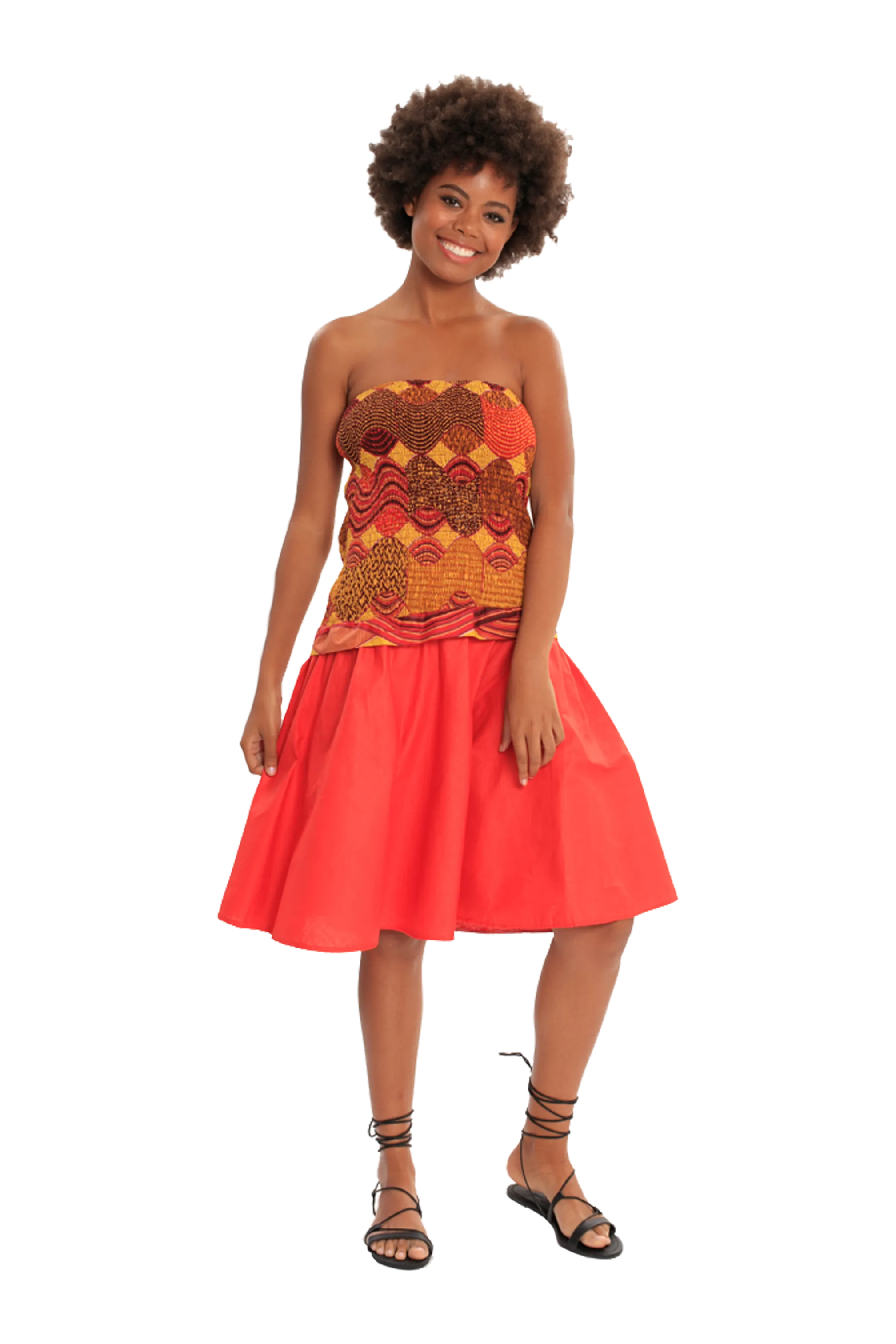 African Convertible Skirt to Dress - ATLANTIC BEAUTY MERMAID