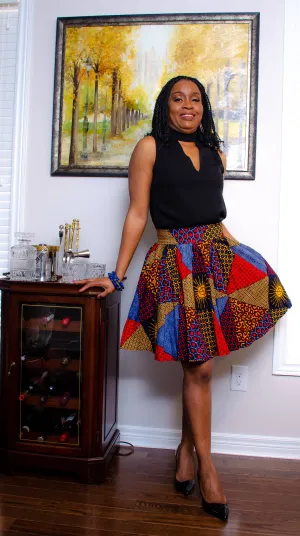 African Print (Ankara) Oma skirt