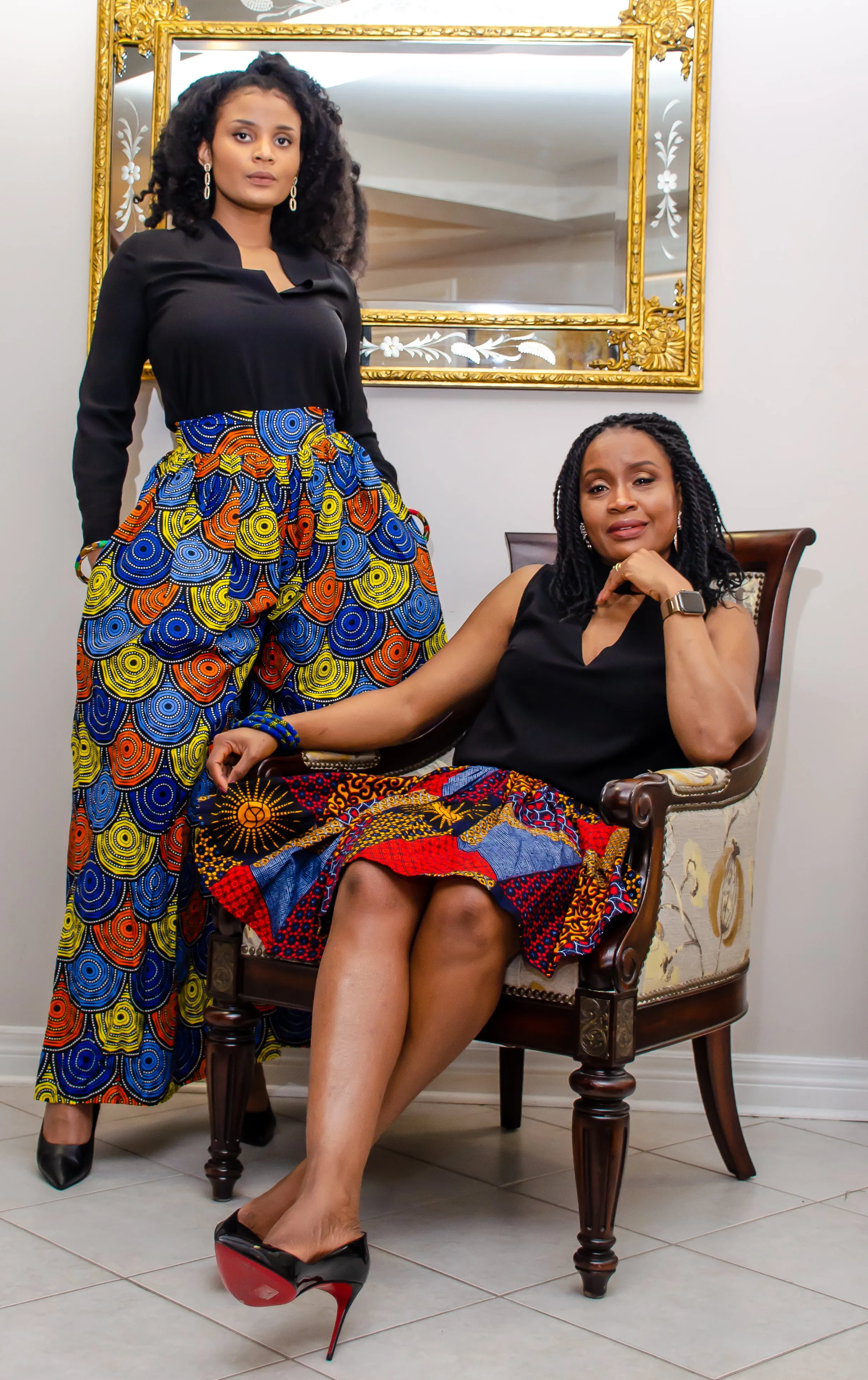 African Print (Ankara) Oma skirt