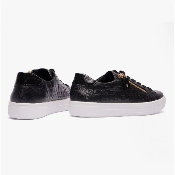 ALINA Ladies Casual Trainers Black