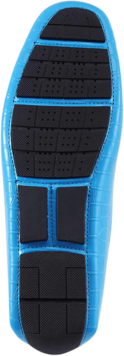 Amali Cola - Driving Moccasins for Men  Mens Slip On Loafers, Moccasins, Slip-on Dress Shoes - Driving Loafers with Matching Color Bit