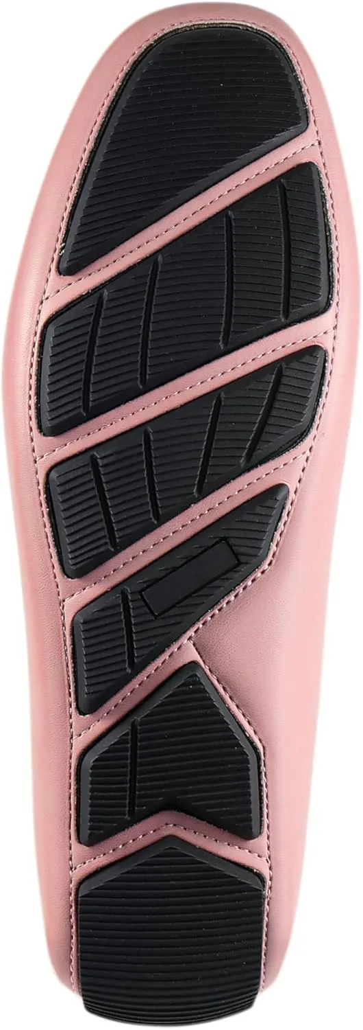 Amali Cola - Driving Moccasins for Men  Mens Slip On Loafers, Moccasins, Slip-on Dress Shoes - Driving Loafers with Matching Color Bit
