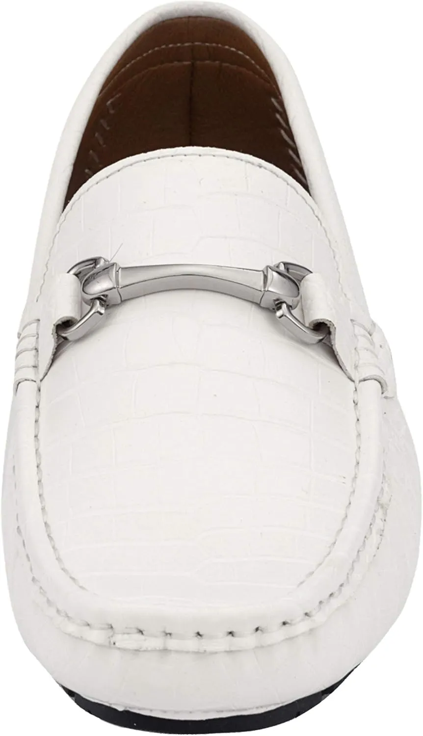 Amali Cola - Driving Moccasins for Men  Mens Slip On Loafers, Moccasins, Slip-on Dress Shoes - Driving Loafers with Matching Color Bit