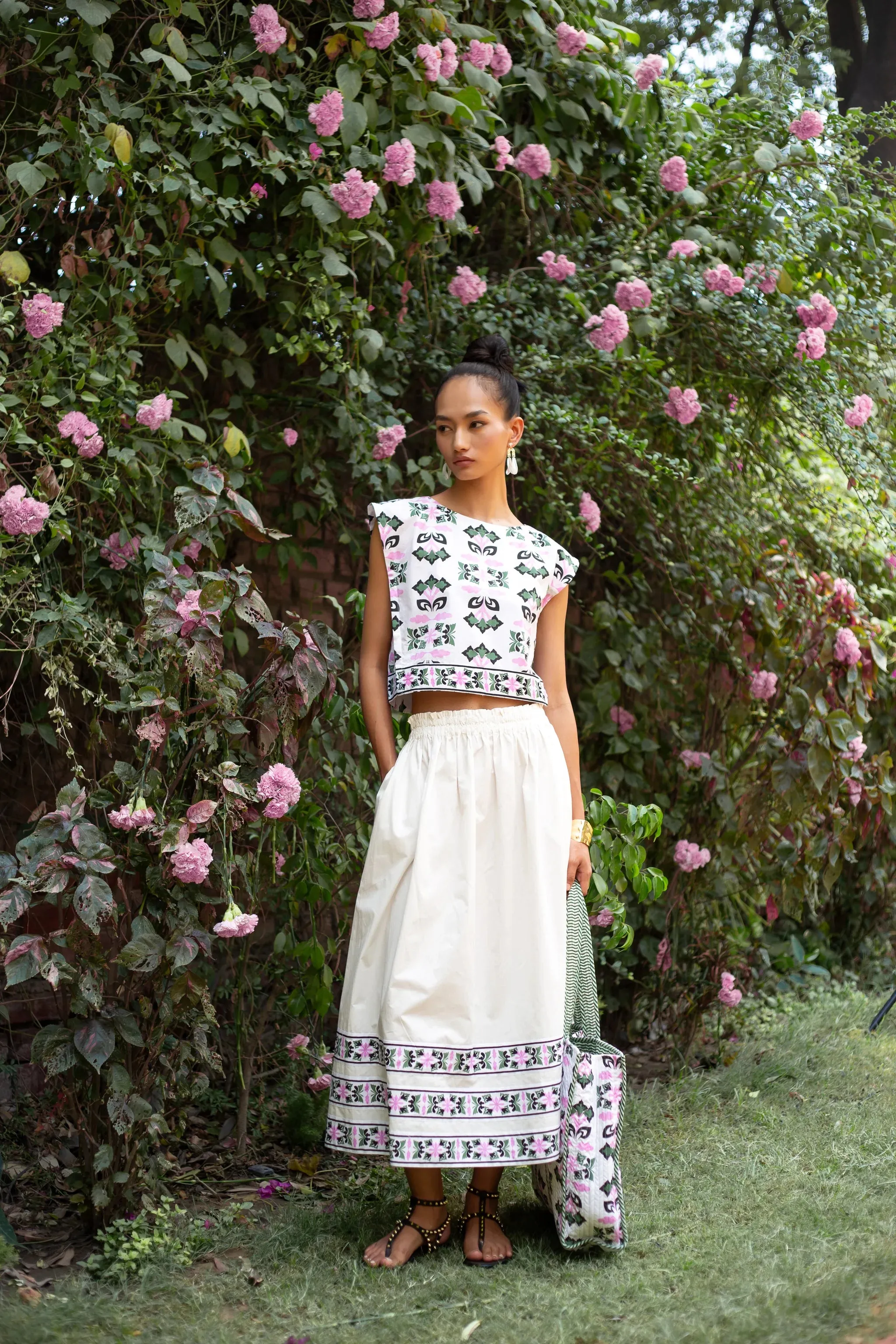 Amber Skirt | Papillion Moss