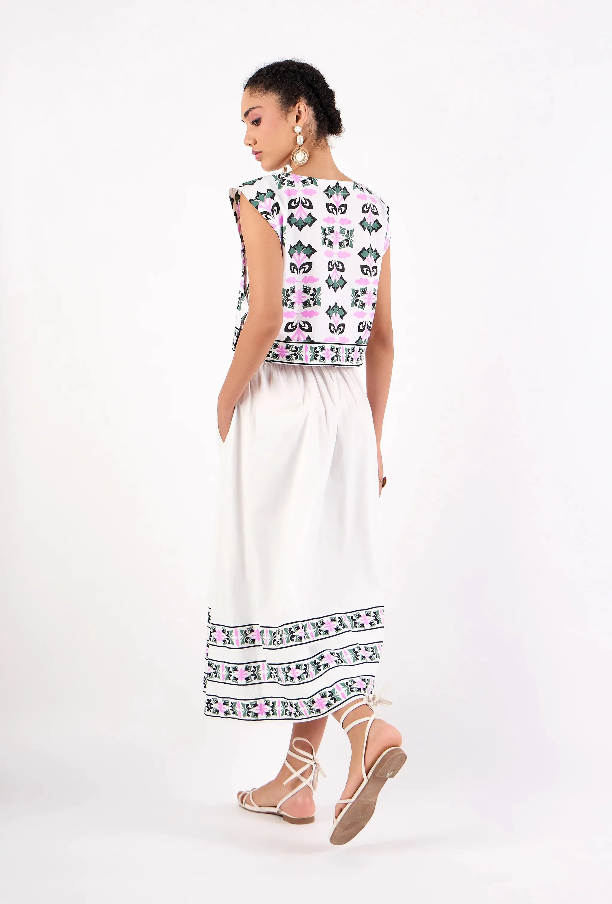 Amber Skirt | Papillion Moss
