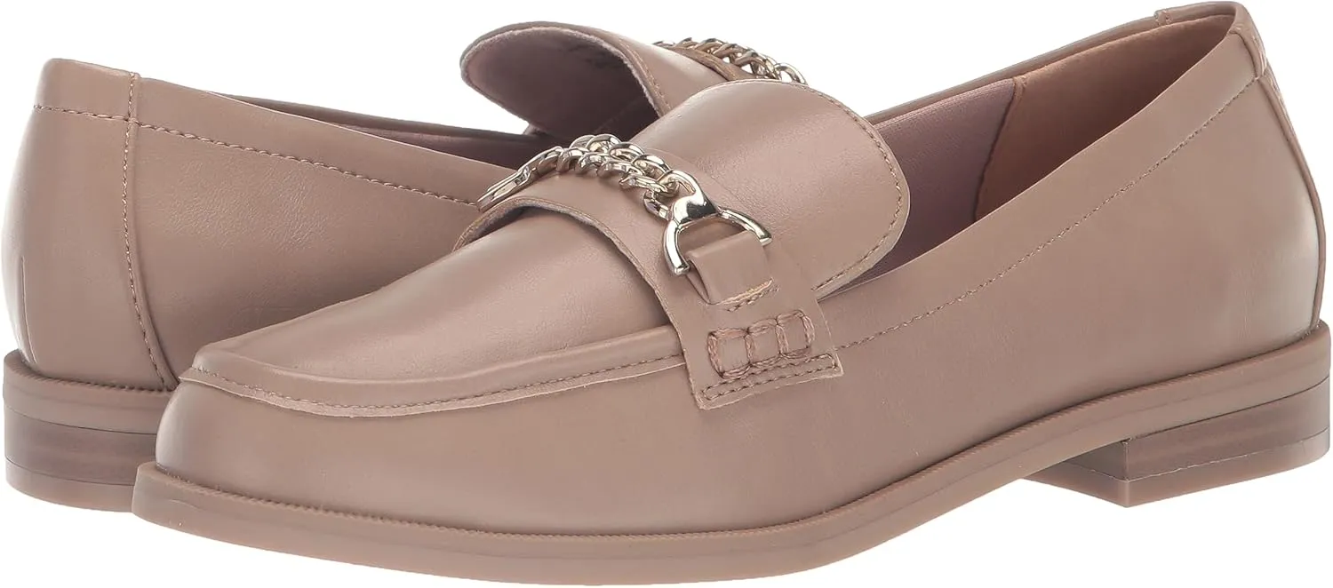 Anne Klein Womens Pastry Faux Suede Slip On Loafers