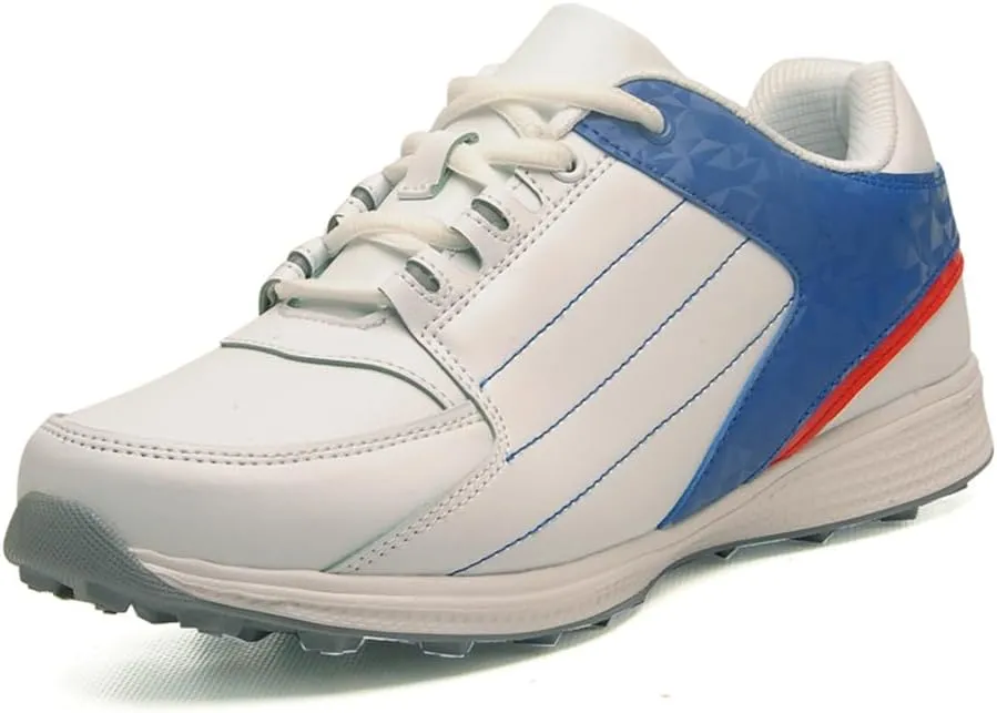 Anti-Skid Waterproof Golf Shoes with Spikes for Men and Women