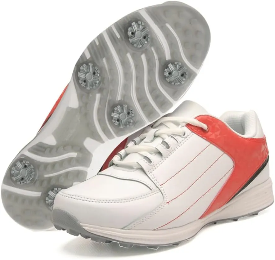 Anti-Skid Waterproof Golf Shoes with Spikes for Men and Women