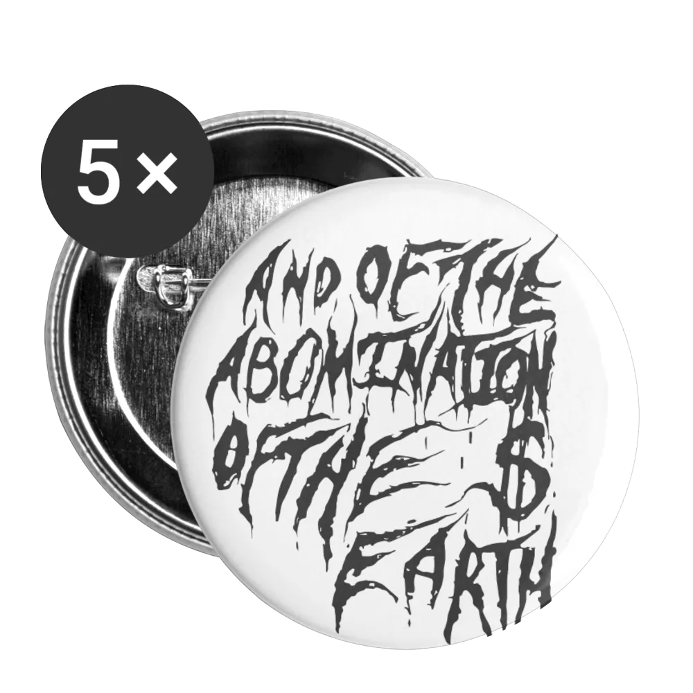 AOTAOTE Buttons large 2.2'' (5-pack)