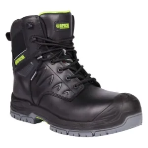 Apache Side Zip Black Waterproof Composite Safety Boot- Chilliwack