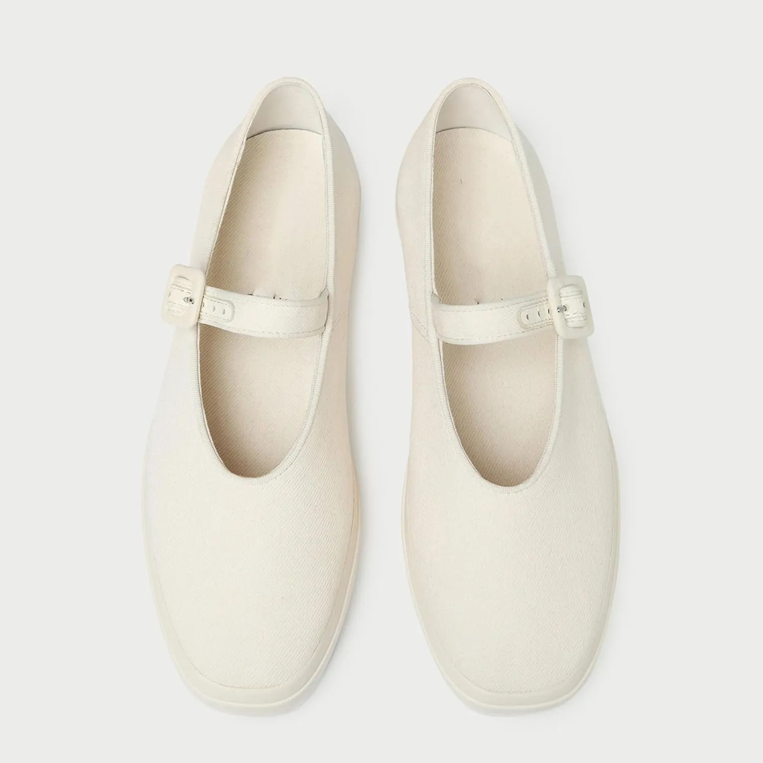 Arqa Mary Jane Flats for Women 1 in Platform Slip on Canvas Sneakers for Work Office Comfortable Classic Casual Loafers with Adjustable Bridge Straps