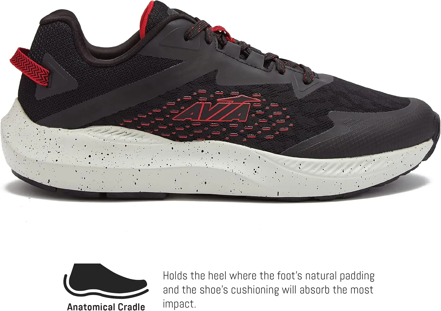 Avia Storm Mens Running Shoes with Lightweight Breathable Mesh