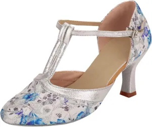 Ballroom Fashion Shoes Latin Prom Sandals Women Dancing Dance Women's high heels Shoe Grips inside Sandals