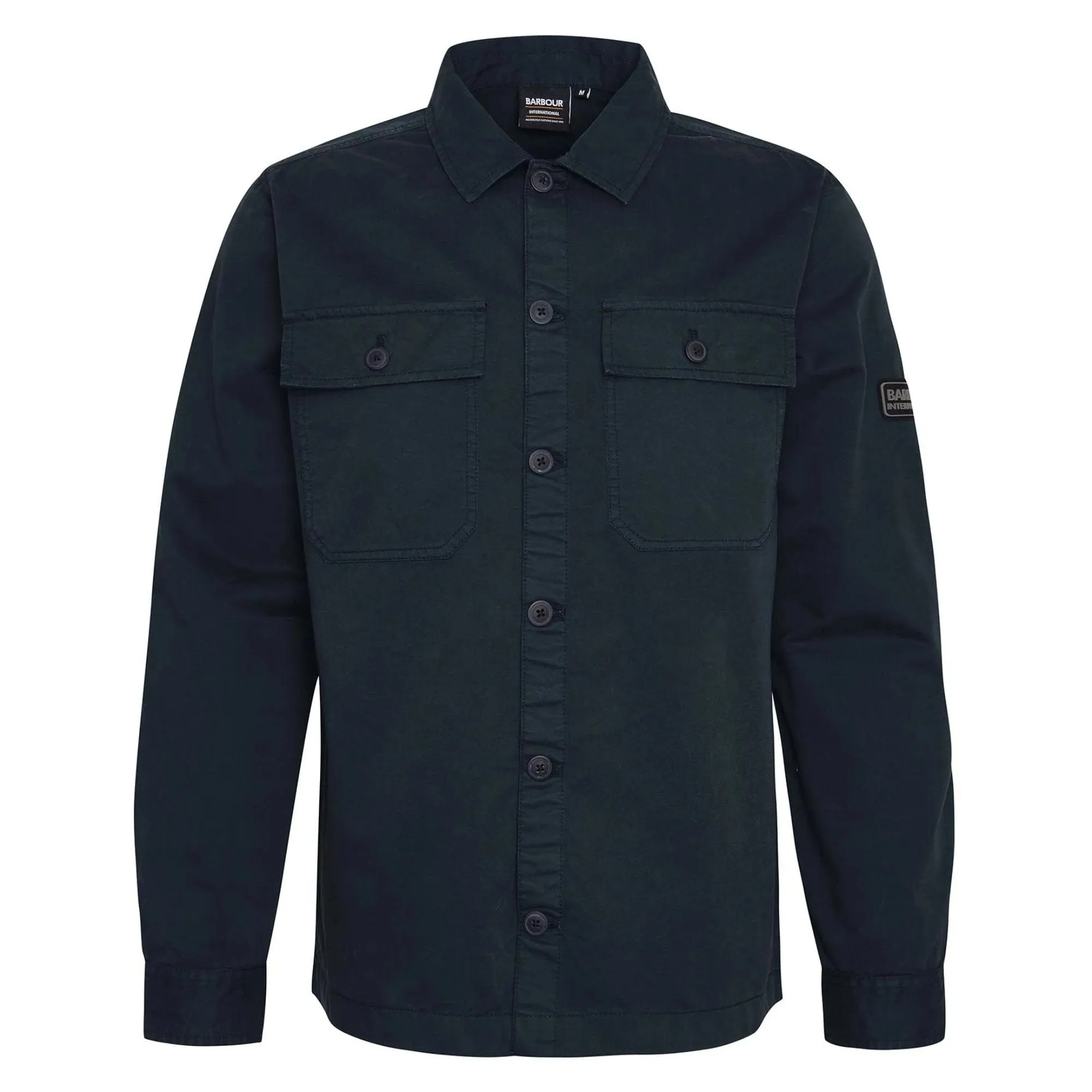 Barbour International Adey Overshirt in Forest River