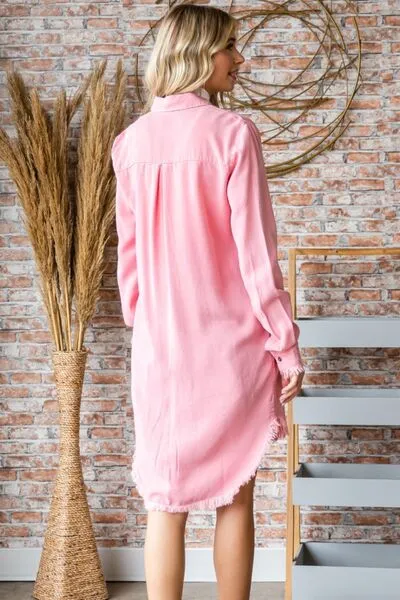Better Than This Button-Up Shirt Dress