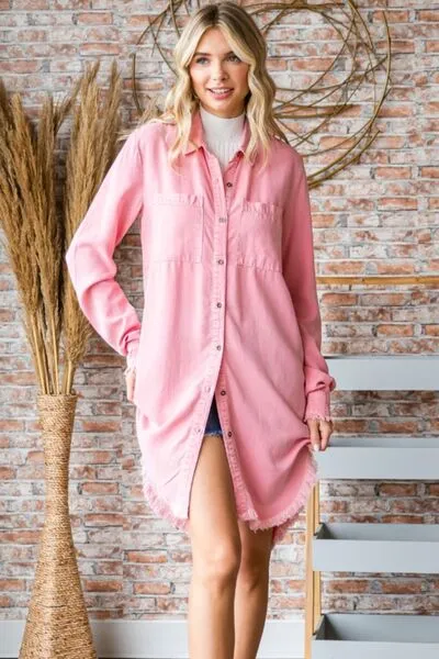 Better Than This Button-Up Shirt Dress