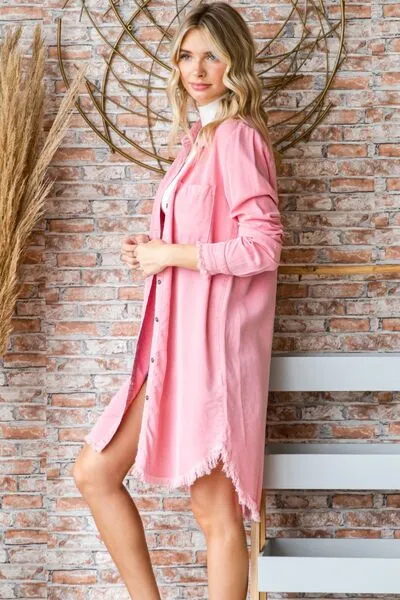 Better Than This Button-Up Shirt Dress