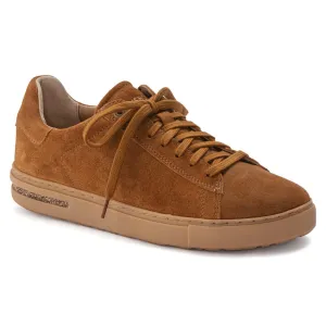 Birkenstock Unisex Bend Suede Leather Low Casual Trainers Mink Brown