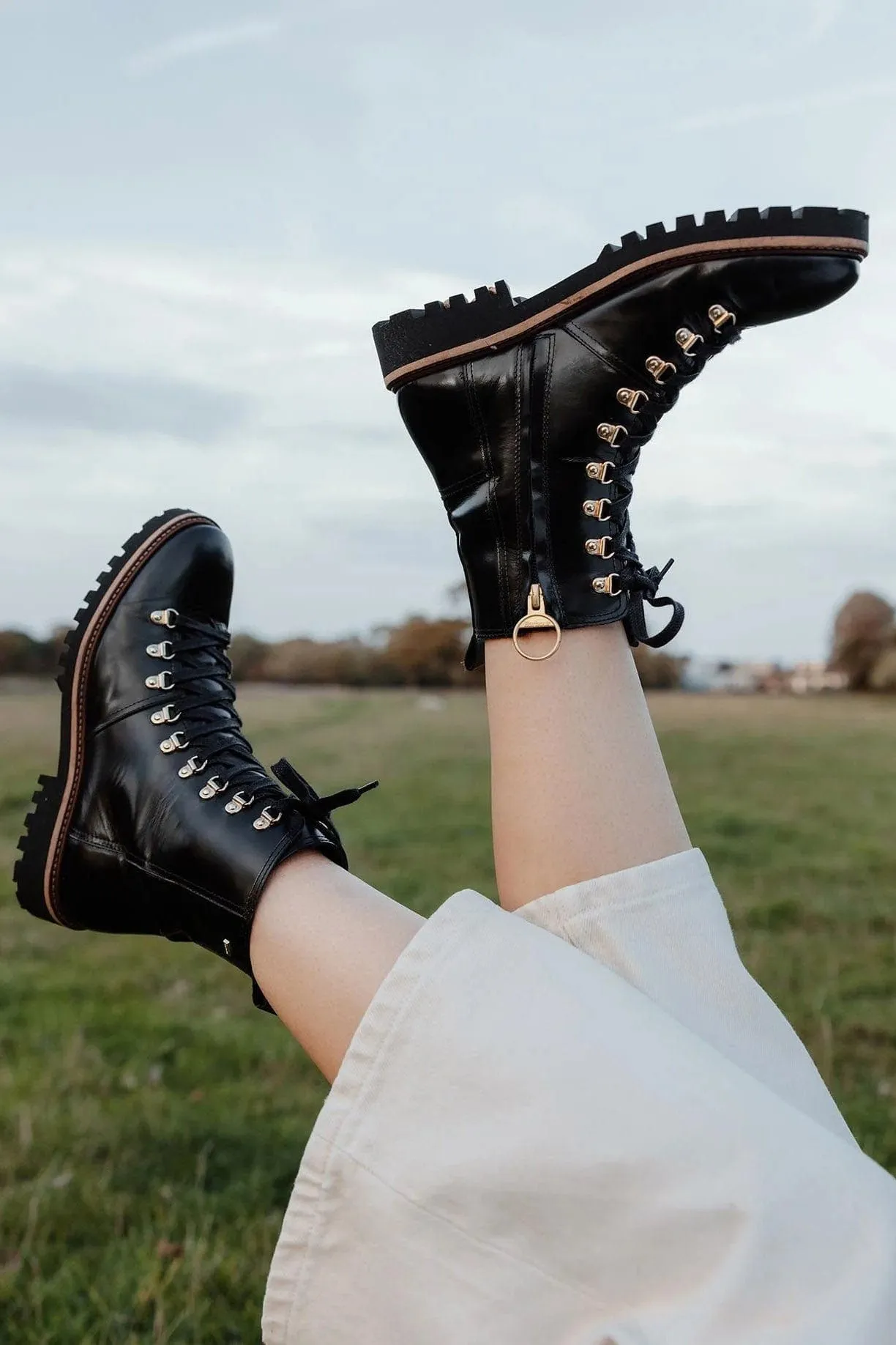 Blake Hiker Boot - Black Polido