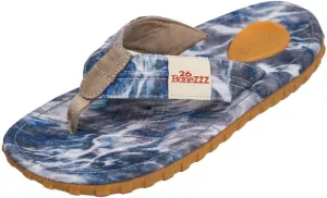 Bonezzz Chillzzz Flip Flops for Men  Memory Foam Sandals with Heel Pad Grip