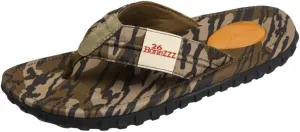 Bonezzz Chillzzz Flip Flops for Men  Memory Foam Sandals with Heel Pad Grip