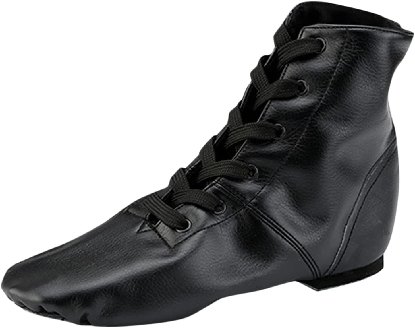 Boys Fashion Canvas Jazz Dancing Sneakers Children Artificial Leather Dance Shoes Soft Soled Ballet Training
