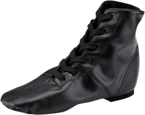 Boys Fashion Canvas Jazz Dancing Sneakers Children Artificial Leather Dance Shoes Soft Soled Ballet Training