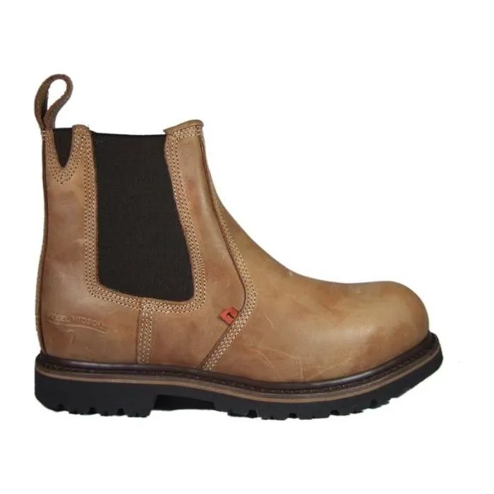 Buckler Safety Buckflex Dealer Boot – Autumn Oak Leather Steel Toe Work Boots | B1151SM