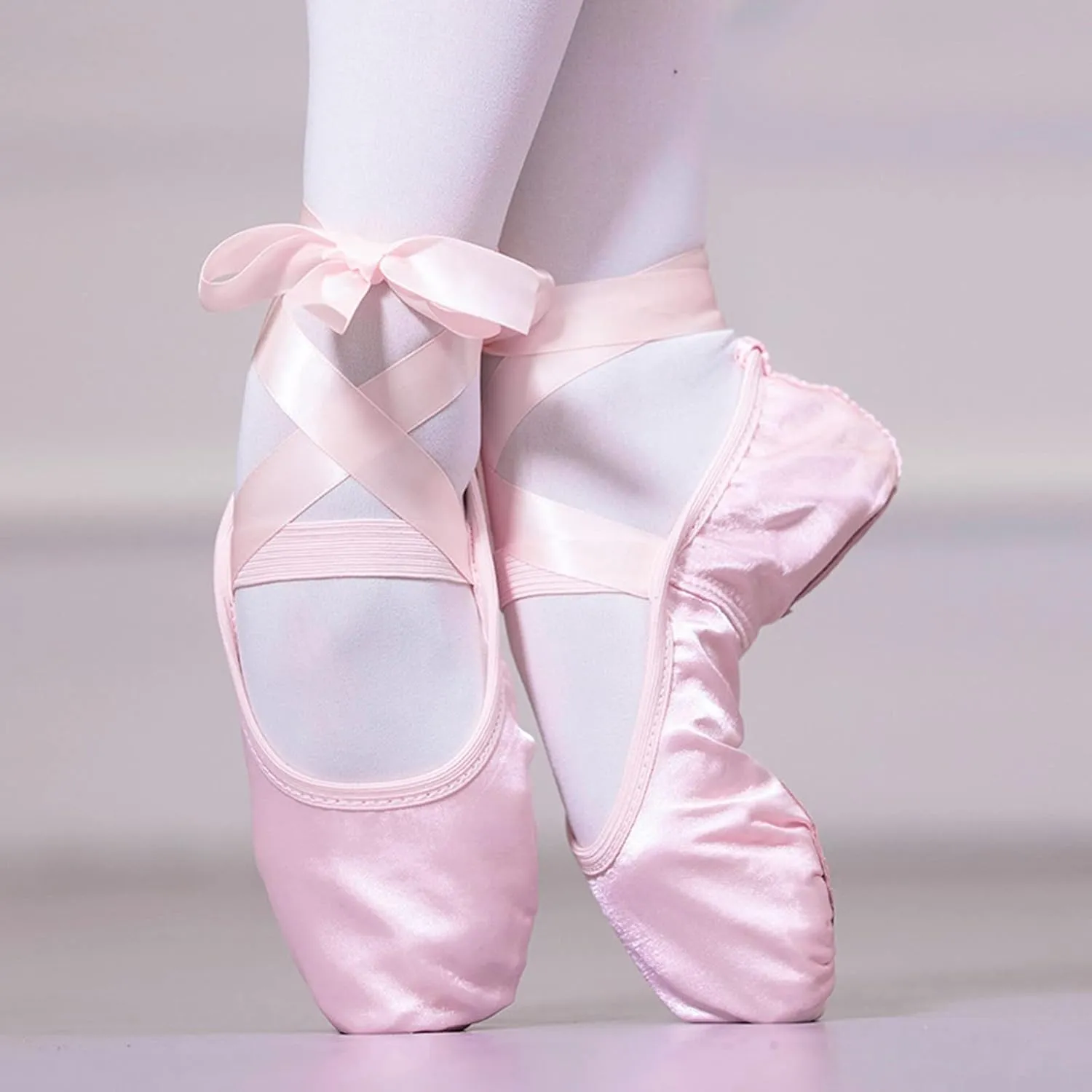 Canvas Ballet Shoes for Toddler Girls Ballet Slippers Dance Shoes(Toddler/Little/Big Kids) Girls Shoes