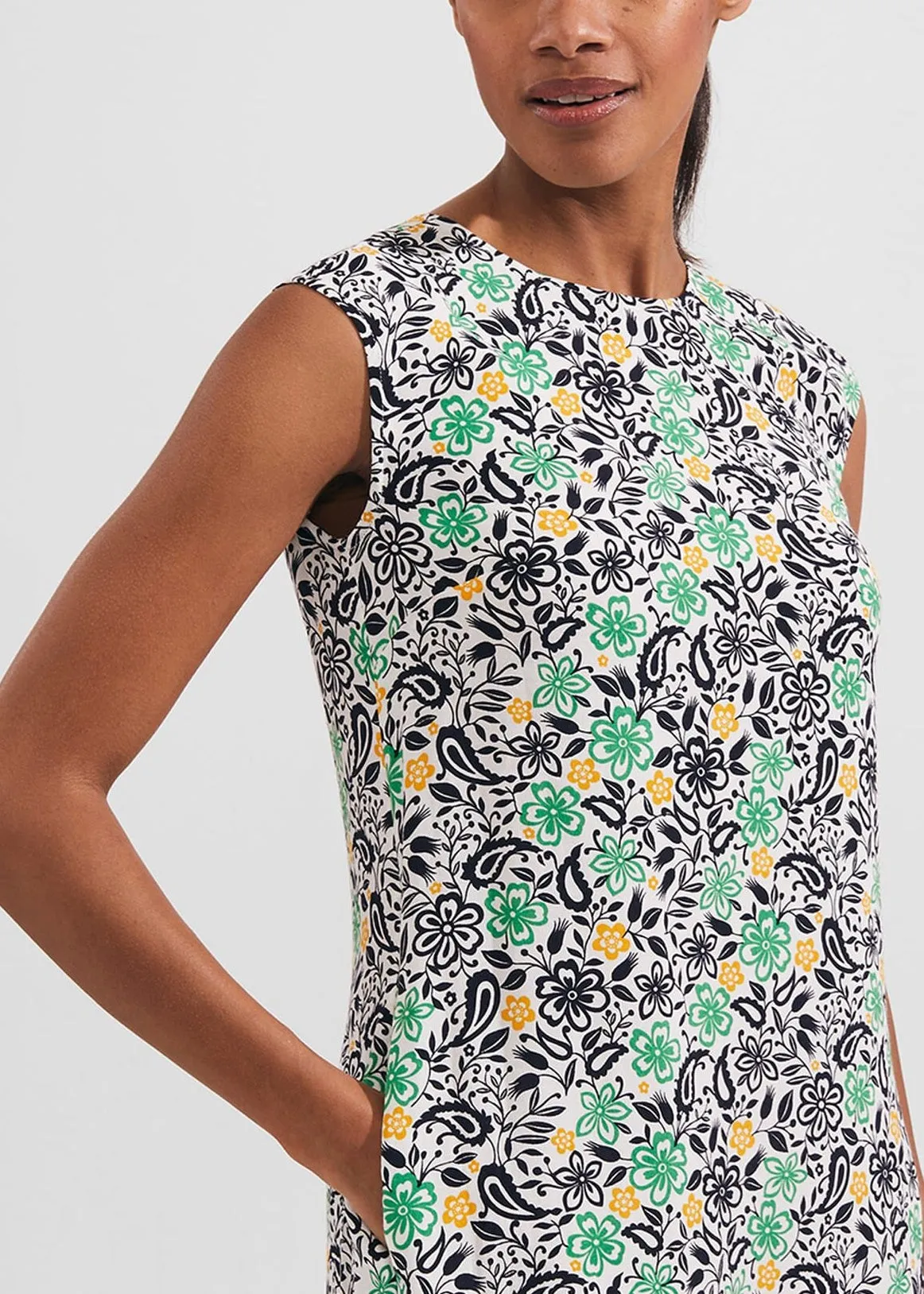 Catalina Dress 0223/5076/9324l00 Ivory-Multi
