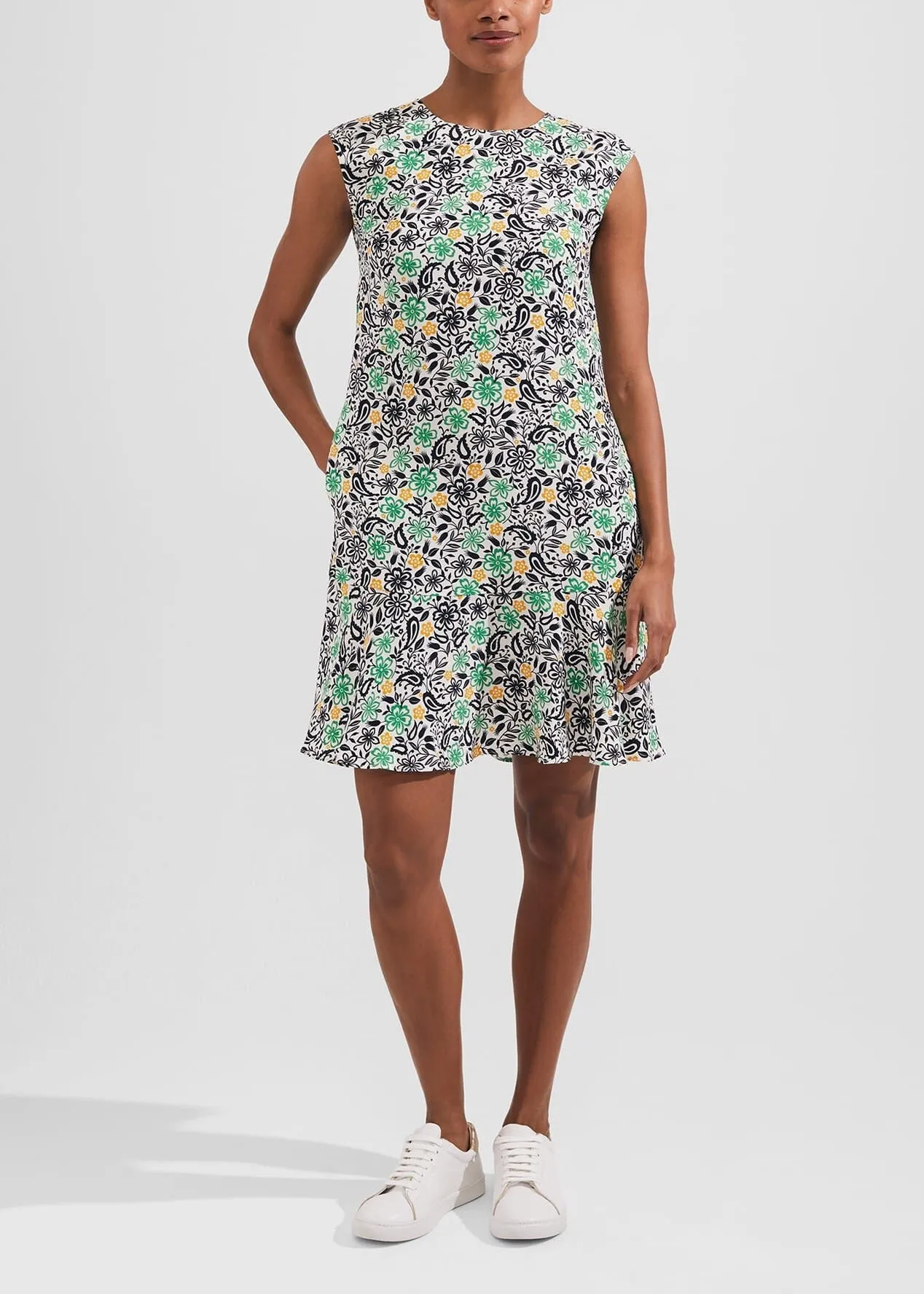 Catalina Dress 0223/5076/9324l00 Ivory-Multi