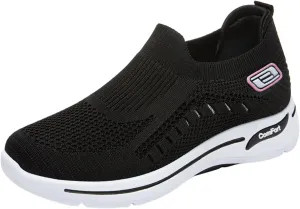Cathalem Sneakers for Women Non Slip Running Shoes Slip On Walking Shoes Breathable Tennis Workout Shoes Gym Sneakers