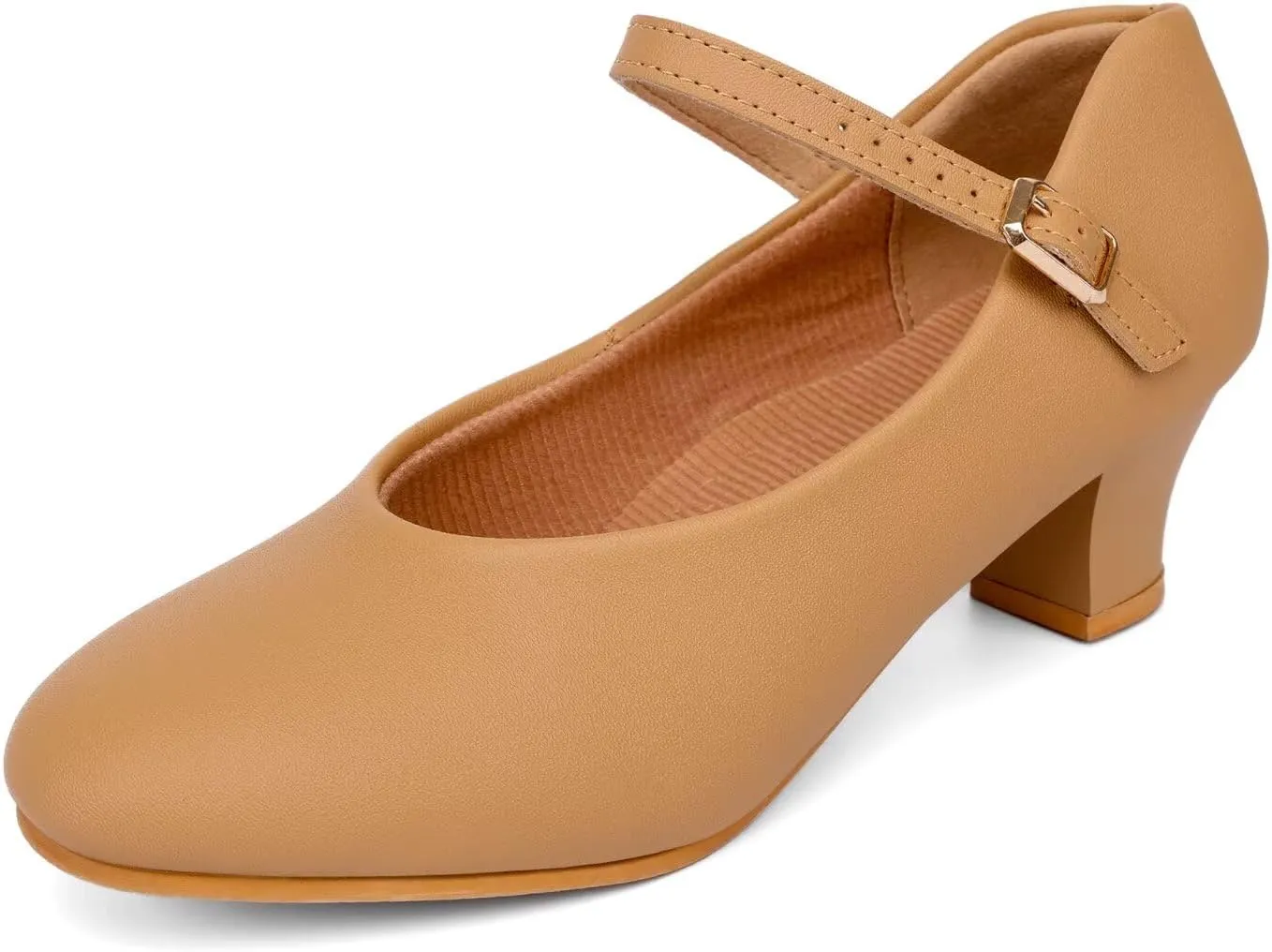 Character Shoes for Women Dance Shoes,Stylish Ankle Strap Heels for Ballroom,Salsa,Tango