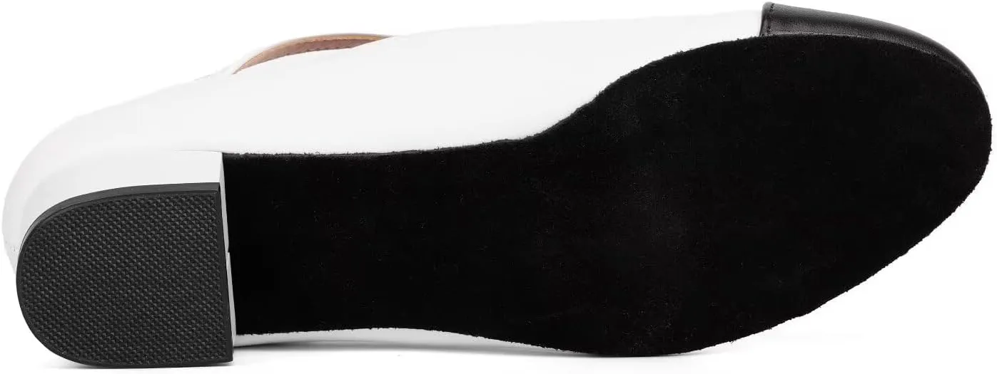Character Shoes for Women Dance Shoes,Stylish Ankle Strap Low Heels for Ballroom,Salsa,Tango