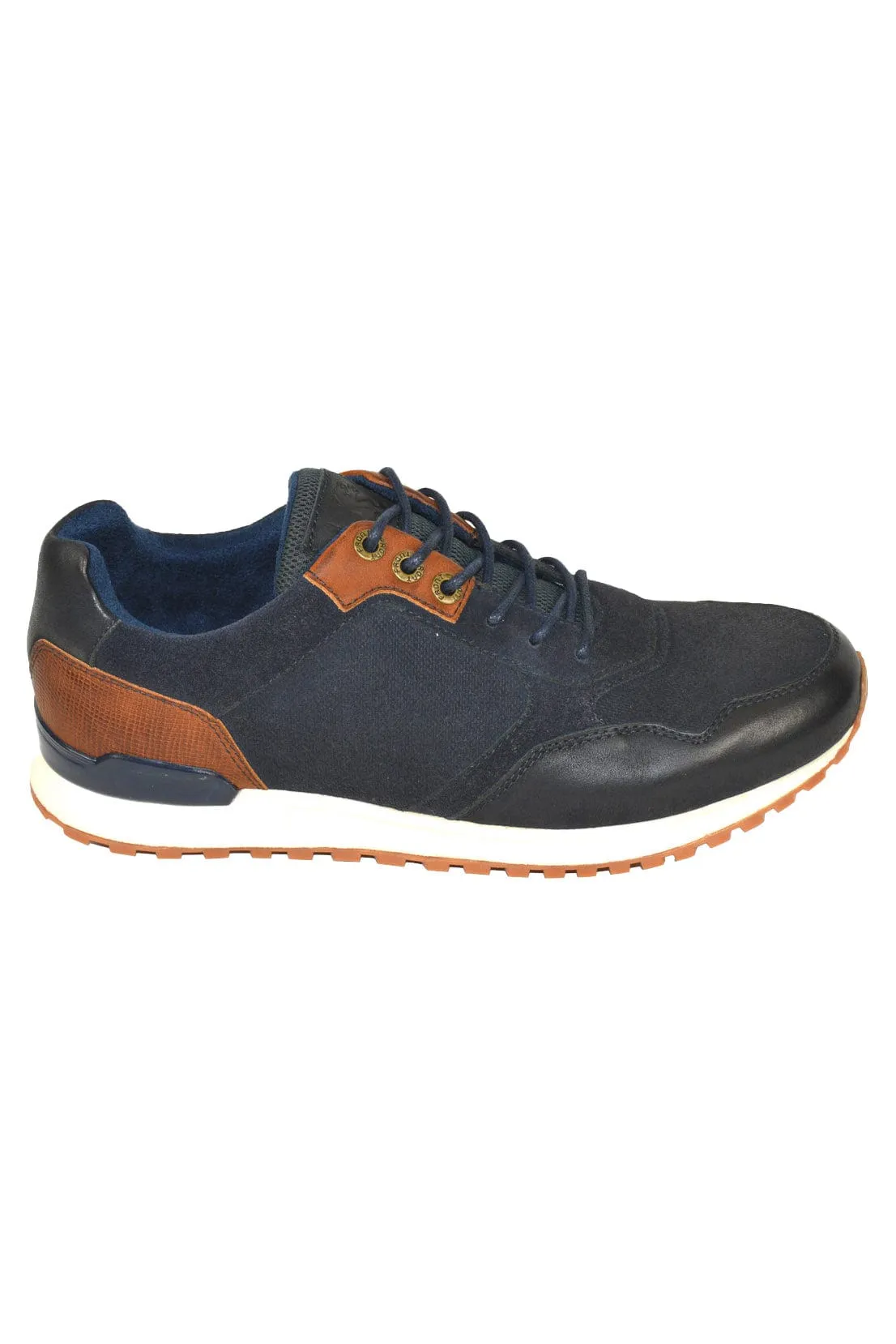 Chicago Leather Trainers - Navy