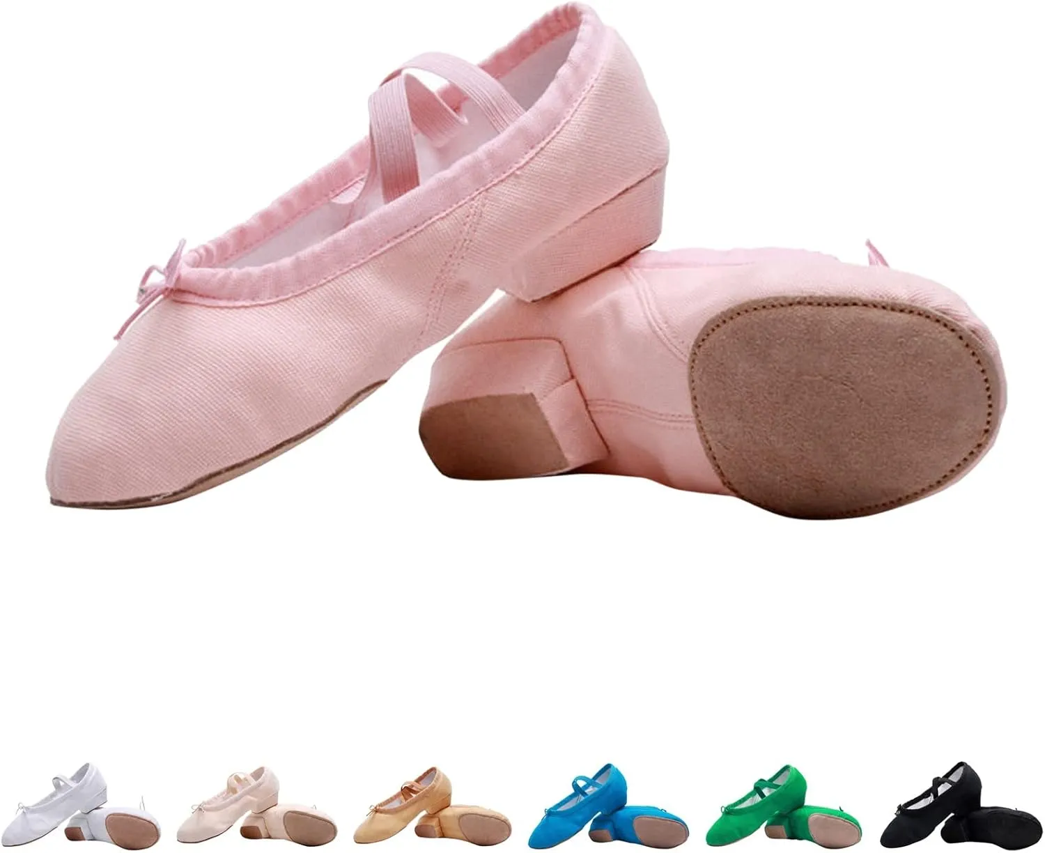 Child Jazz Boots Split Sole Leather Canvas Dance Shoes for Girls Boys Casual Closed Toe Ballet Shoes Sandals