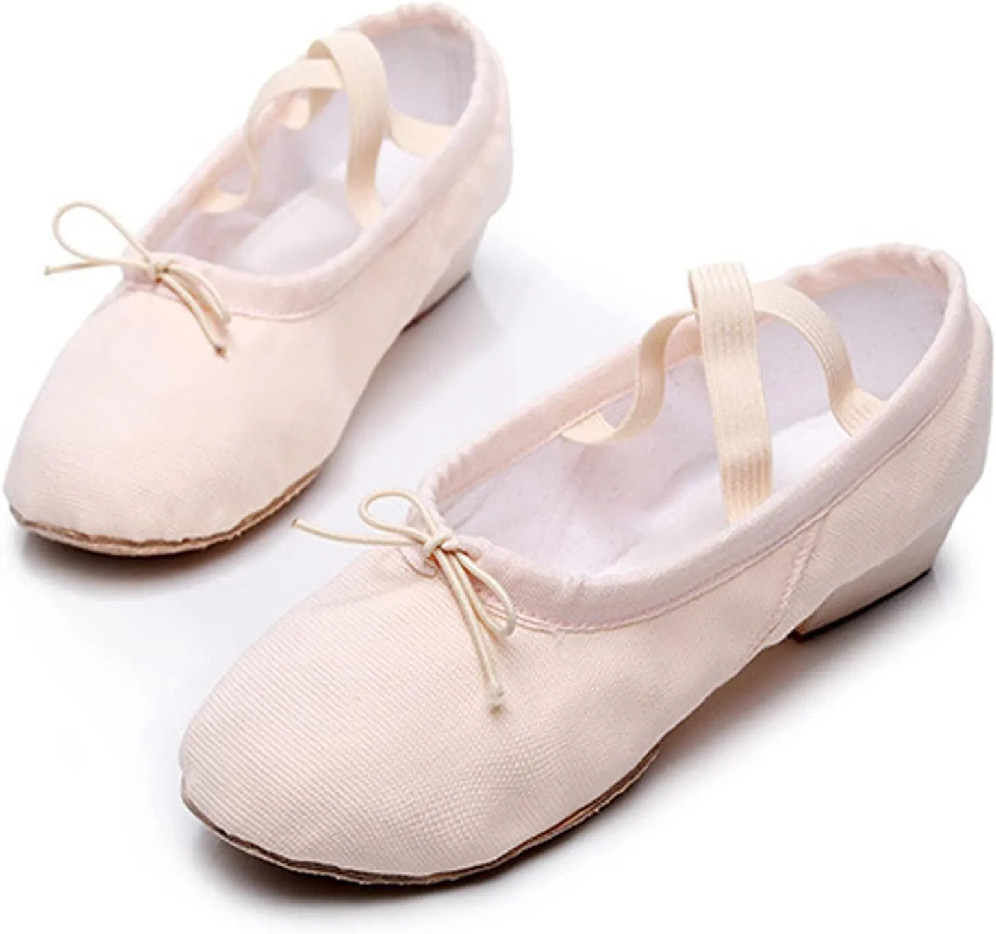 Child Jazz Boots Split Sole Leather Canvas Dance Shoes for Girls Boys Casual Closed Toe Ballet Shoes Sandals