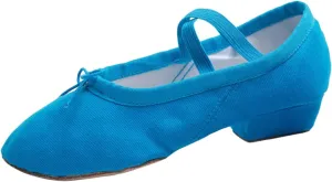 Child Jazz Boots Split Sole Leather Canvas Dance Shoes for Girls Boys Casual Closed Toe Ballet Shoes Sandals