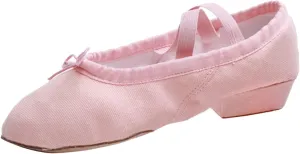 Child Jazz Boots Split Sole Leather Canvas Dance Shoes for Girls Boys Casual Closed Toe Ballet Shoes Sandals