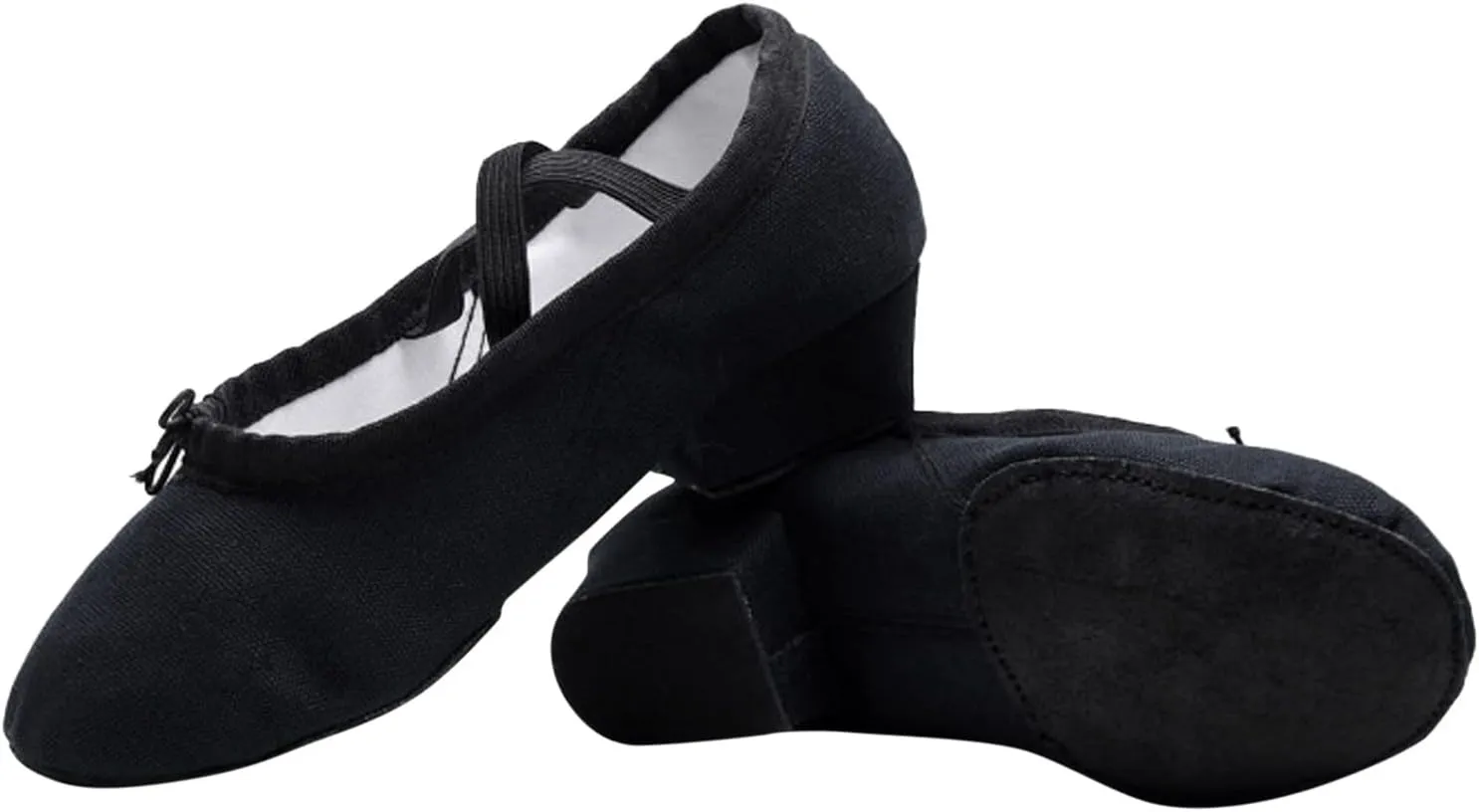 Child Jazz Boots Split Sole Leather Canvas Dance Shoes for Girls Boys Casual Closed Toe Ballet Shoes Sandals